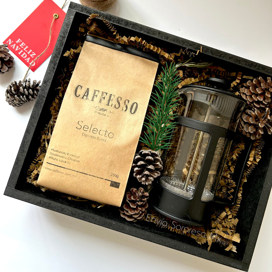 Regalo con prensa francesa