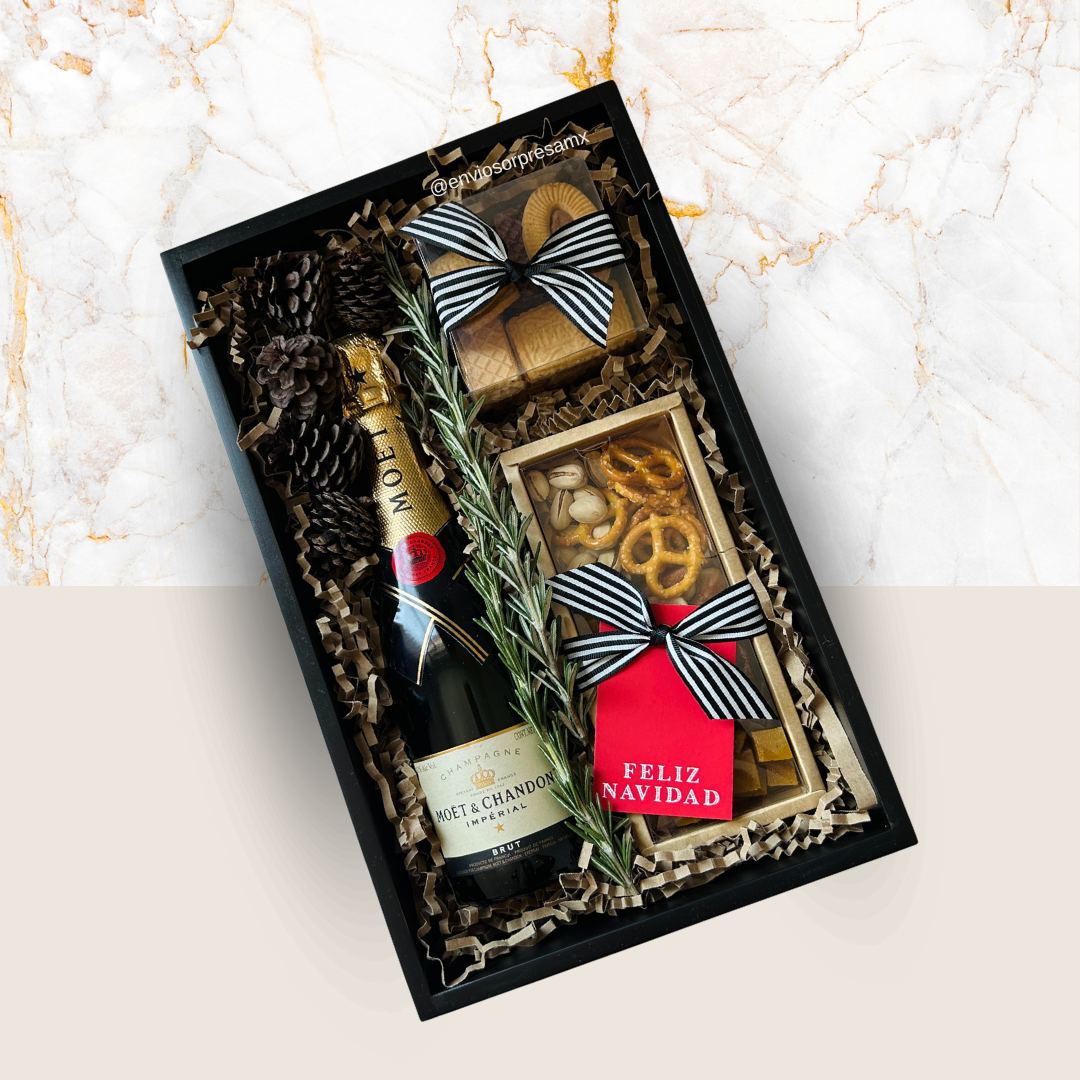 Box licor + carnes frías