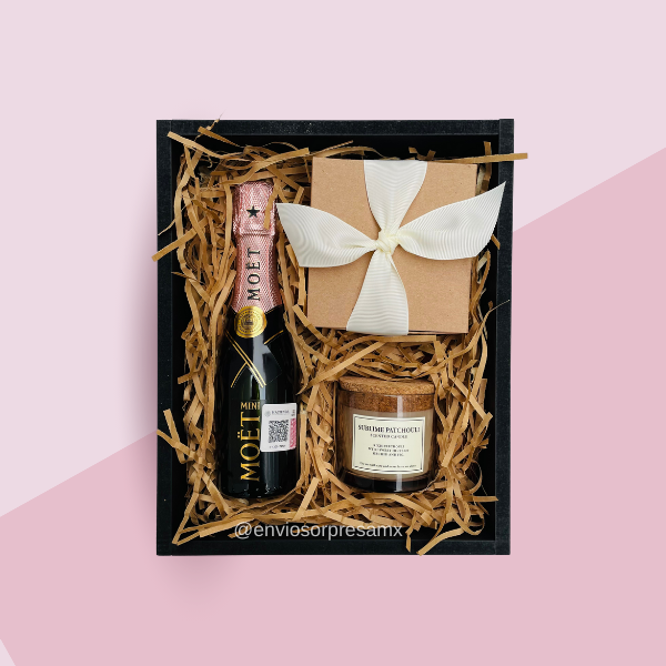 Box Möet + Vela aromática