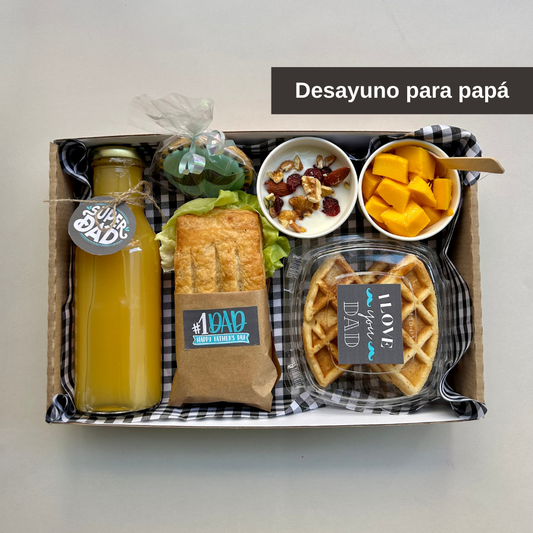 Desayuno sorpresa para papá