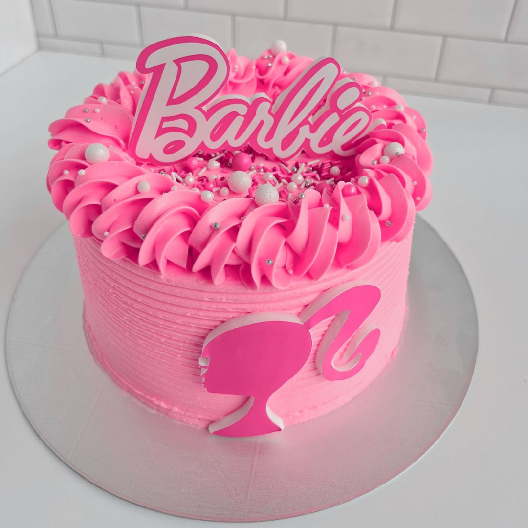 Pasteles discount con barbies