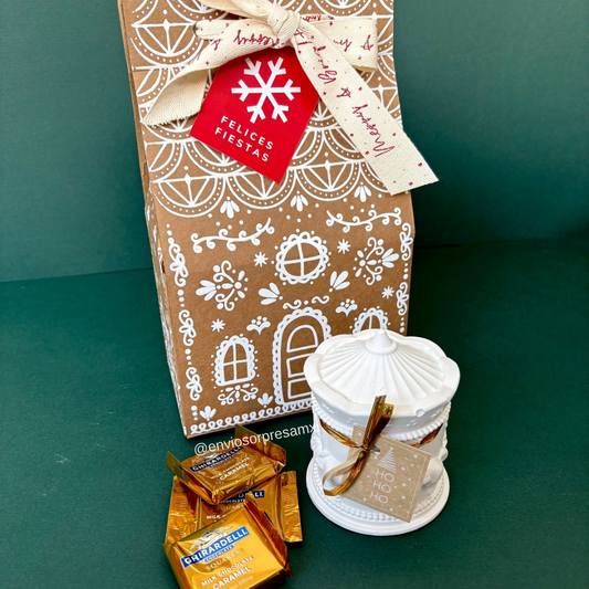 Regalo con vela carrusel